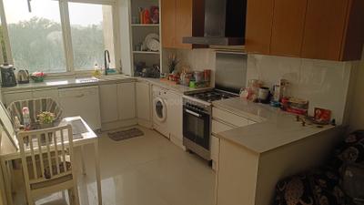 Kitchen Image of 697 Sq.ft 1 BHK Apartment / Flat for rent in DS Max Springfield, Anagalapura Bengaluru for Rs. 25000