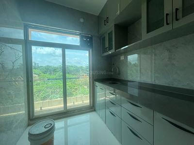 Kitchen Image of 695 Sq.ft 1 BHK Apartment / Flat for rent in Bhaveshwar Aqua 2, Kalamboli Navi Mumbai for Rs. 20000
