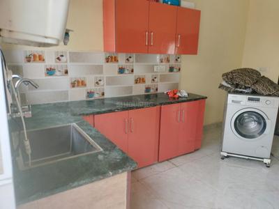 Kitchen Image of 1200 Sq.ft 2 BHK Builder Floor for rent in Panditwari Dehradun for Rs. 16000