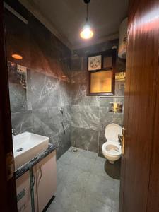 Bathroom Image of 1280 Sq.ft 2 BHK Builder Floor for rent in DDA Freedom Fighters Enclave, Said-Ul-Ajaib New Delhi for Rs. 35000