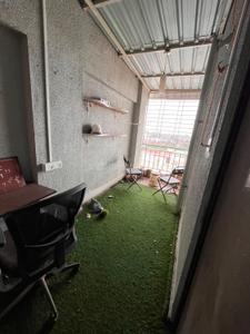 Balcony Image of 585 Sq.ft 1 BHK Apartment / Flat for rent in Sudhir Amrapali Complex, Kalyani Nagar Pune for Rs. 25000