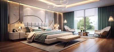 Bedroom Image of 2160 Sq.ft 3 BHK Apartment / Flat for sale in Pristine The Lords, Pashan Pune for Rs. 28500000