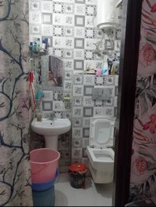 Bathroom Image of 500 Sq.ft 2 BHK Builder Floor for sale in Bindapur New Delhi for Rs. 2200000