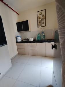 Kitchen Image of 800 Sq.ft 2 BHK Apartment / Flat for rent in Shapoorji Pallonji Joyville Hinjawadi I Phase 1, Bhoirwadi Pune for Rs. 32500