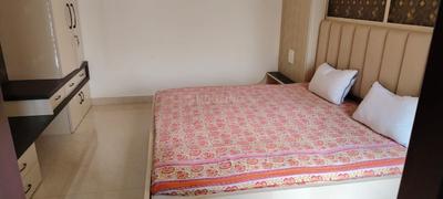 Bedroom Image of 1400 Sq.ft 3 BHK Apartment / Flat for rent in Chordias The Crown, Durgapura Jaipur for Rs. 90000