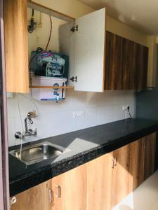 Kitchen Image of 900 Sq.ft 1 BHK Builder Floor for rent in DLF Independent Floors, DLF Phase 3 Gurgaon for Rs. 25000