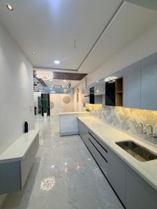 Kitchen Image of 1600 Sq.ft 3 BHK Duplex for sale in Star Nirbhay Dham, Limbodi Indore for Rs. 7500000