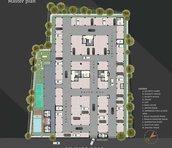 Image of 1725 Sq.ft 3 BHK Apartment / Flat for sale in Jagamara, Bhubaneswar for Rs. 14400000