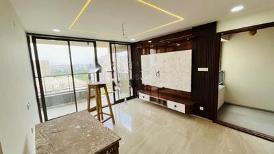 Hall Image of 2431 Sq.ft 3 BHK Apartment / Flat for rent in Myscape Sanctuary, Hafeezpet Hyderabad for Rs. 75000