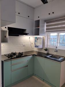Kitchen Image of 1475 Sq.ft 3 BHK Apartment / Flat for rent in Skyline Crescendo, Chevarambalam Kozhikode for Rs. 34000