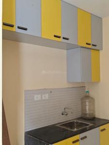 Kitchen Image of 1370 Sq.ft 3 BHK Apartment / Flat for rent in DTC Southern Heights, Joka Kolkata for Rs. 24000