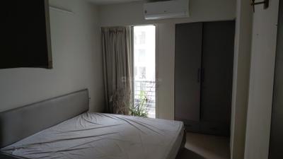 Bedroom Image of 1435 Sq.ft 2 BHK Apartment / Flat for rent in Iscon Harmony, Sevasi Vadodara for Rs. 25000