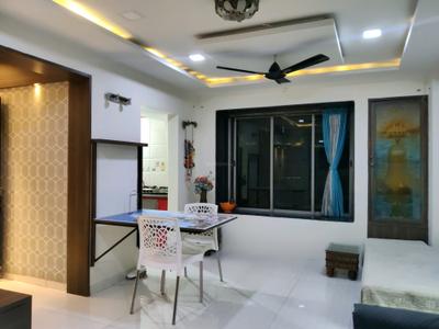Living Room Image of 905 Sq.ft 2 BHK Apartment / Flat for rent in Swastik Palm, Thane West Thane for Rs. 36000