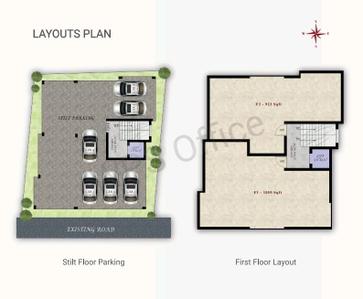 Image of 1055 Sq.ft 3 BHK Apartment / Flat for sale in Anakaputhur, Chennai for Rs. 6330000