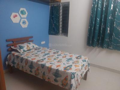 Bedroom Image of 1400 Sq.ft 3 BHK Independent House for rent in Millennia Lake View, Gattahalli Bengaluru for Rs. 40000