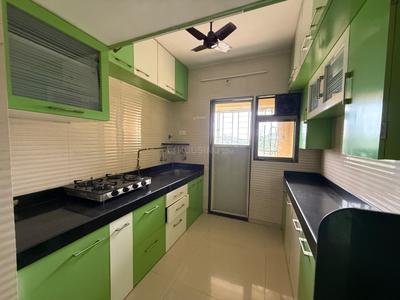 Kitchen Image of 550 Sq.ft 1 BHK Apartment / Flat for rent in Hiranandani Estate Thane for Rs. 26000
