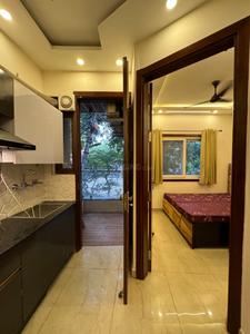 Kitchen Image of 890 Sq.ft 2 BHK Builder Floor for rent in Subhash Nagar New Delhi for Rs. 35000