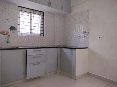Kitchen Image of 600 Sq.ft 1 BHK Independent House for rent in Bellandur Bengaluru for Rs. 26000