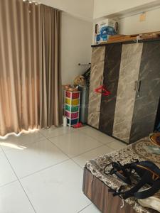 Bedroom Image of 900 Sq.ft 2 BHK Apartment / Flat for rent in Shashvat Eternia, Tragad Ahmedabad for Rs. 22000