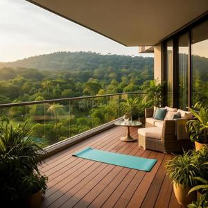 Balcony Image of 2377 Sq.ft 3 BHK Apartment / Flat for sale in Baner Pune for Rs. 30700000