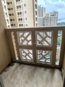 Balcony Image of 884 Sq.ft 2 BHK Apartment / Flat for rent in Alcove New Kolkata Sangam, Serampore Hooghly for Rs. 15000