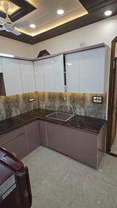 Kitchen Image of 660 Sq.ft 1 BHK Builder Floor for rent in Hari Nagar New Delhi for Rs. 20500