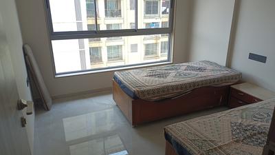 Bedroom Image of 850 Sq.ft 2 BHK Apartment / Flat for rent in Sunshine Samriddhi Garden Wing C Gulmohar Wing D Deodhar, Bhandup West Mumbai for Rs. 50000