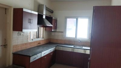 Kitchen Image of 1499 Sq.ft 3 BHK Apartment / Flat for rent in Janhavi Meadows, Akshayanagar Bengaluru for Rs. 29000
