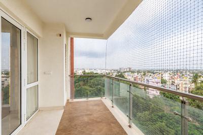 Balcony Image of 4000 Sq.ft 4 BHK Apartment / Flat for rent in Prestige White Meadows, Whitefield Bengaluru for Rs. 230000