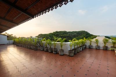 Balcony Image of 703 Sq.ft 1 BHK Apartment / Flat for sale in Villaggio Ukiyo Residences, Nerul Goa for Rs. 15000000