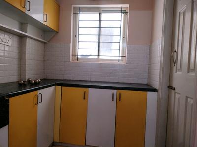 Kitchen Image of 650 Sq.ft 1 BHK Builder Floor for rent in Munnekollal Bengaluru for Rs. 25000