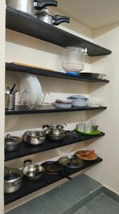 Kitchen Image of 950 Sq.ft 2 BHK Apartment / Flat for rent in Aminjikarai Chennai for Rs. 50000