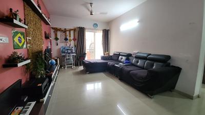 Living Room Image of 1517 Sq.ft 3 BHK Apartment / Flat for sale in Bren Trillium, Rayasandra Bengaluru for Rs. 14200000