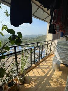 Balcony Image of 680 Sq.ft 1 BHK Apartment / Flat for sale in Rosa Elite, Thane West Thane for Rs. 7000000