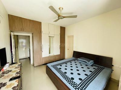 Bedroom Image of 1264 Sq.ft 2 BHK Apartment / Flat for rent in Godrej Garden City, Jagatpur Ahmedabad for Rs. 30000
