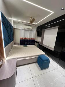 Bedroom Image of 1800 Sq.ft 3 BHK Apartment / Flat for rent in Ratnaakar Atelier, Jodhpur Ahmedabad for Rs. 60000