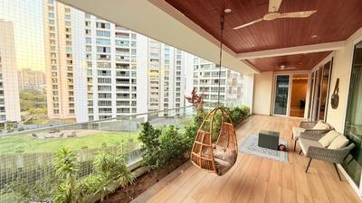 Balcony Image of 9962 Sq.ft 6 BHK Apartment / Flat for rent in Ravani Cellestial Dreams, Bharthana Surat for Rs. 250000