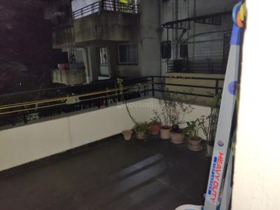 Balcony Image of 800 Sq.ft 1 BHK Apartment / Flat for rent in Shrinivas Park, Baner Pune for Rs. 30000