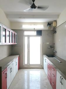 Kitchen Image of 1350 Sq.ft 3 BHK Apartment / Flat for rent in Dosti Imperia, Thane West Thane for Rs. 65000