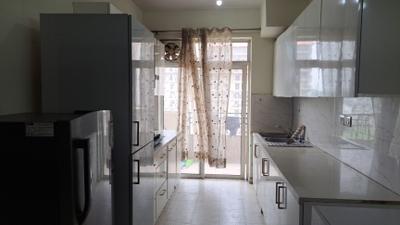 Kitchen Image of 1700 Sq.ft 3 BHK Apartment / Flat for rent in DLF Express Greens, Manesar Gurgaon for Rs. 35000