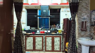 Kitchen Image of 800 Sq.ft 2 BHK Apartment / Flat for sale in Purba Putiary Kolkata for Rs. 3000000