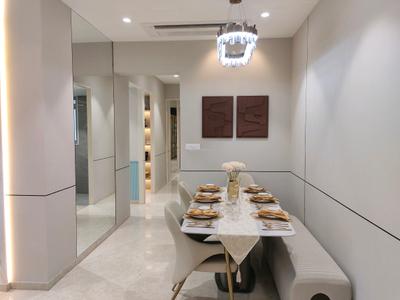 Dining Area Image of 2113 Sq.ft 3.5 BHK Apartment / Flat for sale in Godrej Eternal Palms, Sanpada Navi Mumbai for Rs. 59900000