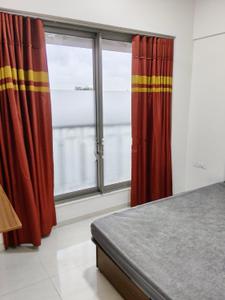 Bedroom Image of 1258 Sq.ft 2.5 BHK Apartment / Flat for rent in Lodha Bellagio, Powai Mumbai for Rs. 120045