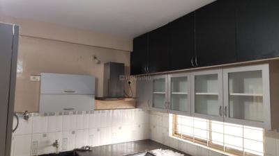 Kitchen Image of 1200 Sq.ft 2 BHK Apartment / Flat for rent in Maa Residency, NRI Layout Bengaluru for Rs. 30000