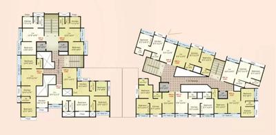 Image of 695 Sq.ft 2 BHK Apartment / Flat for sale in Jay Orchid I, Nalasopara West, Nala Sopara for Rs. 4100000