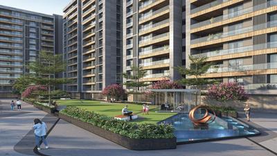 Image of 2493 Sq.ft 3 BHK Apartment / Flat for sale in Vesu, Surat for Rs. 15818085