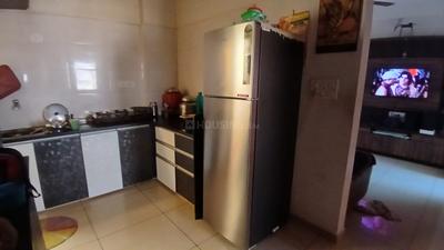 Kitchen Image of 790 Sq.ft 2 BHK Apartment / Flat for sale in Darshanam Pushpam Heights, Tarsali Vadodara for Rs. 2550000