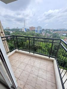 Balcony Image of 1701 Sq.ft 3 BHK Apartment / Flat for sale in DLF New Town Heights, Kakkanad Kochi for Rs. 10600000