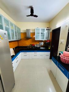 Kitchen Image of 1000 Sq.ft 2 BHK Apartment / Flat for rent in Nyati Environ, Tingre Nagar Pune for Rs. 42000