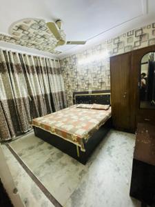 Bedroom Image of 1250 Sq.ft 1.5 BHK Apartment / Flat for rent in Uttam Nagar New Delhi for Rs. 15000